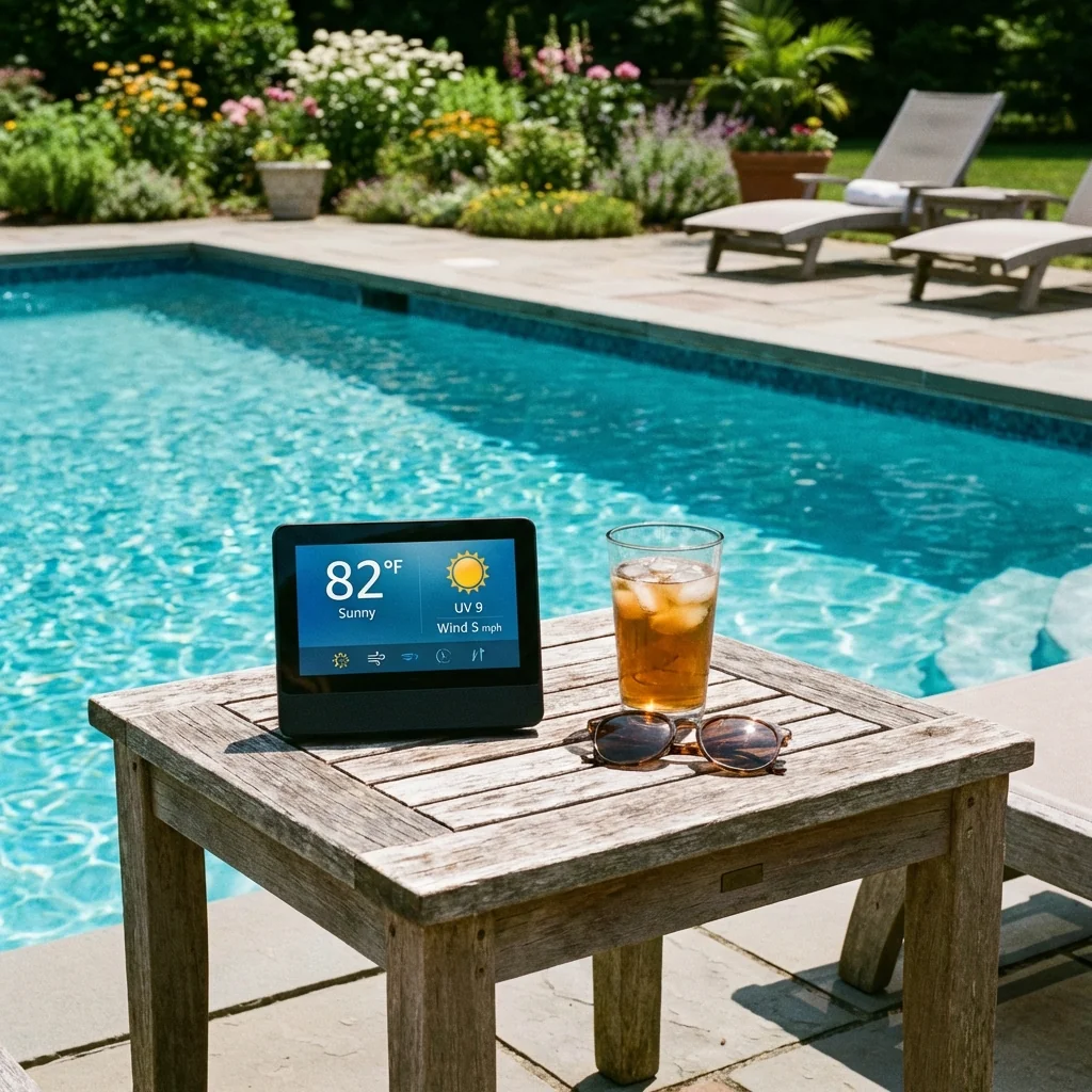 Station Météo pour Piscine : UV, Température et Baignade (Guide 2026)