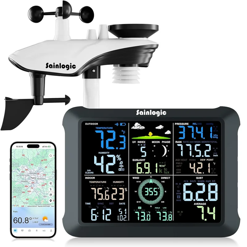 Sainlogic Professional WiFi Weather Station SA9-PLUS
